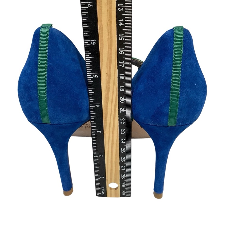 Boden Suede Color Block Strappy Heels - Picture 8 of 8